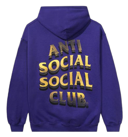 Anti Social Social Club 747K Hoodie Purple