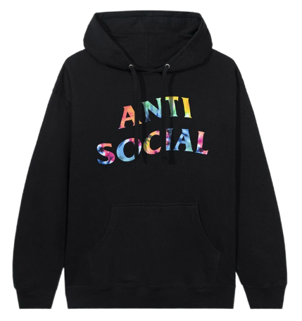 Anti Social Social Club Funky Forest Hoodie Black