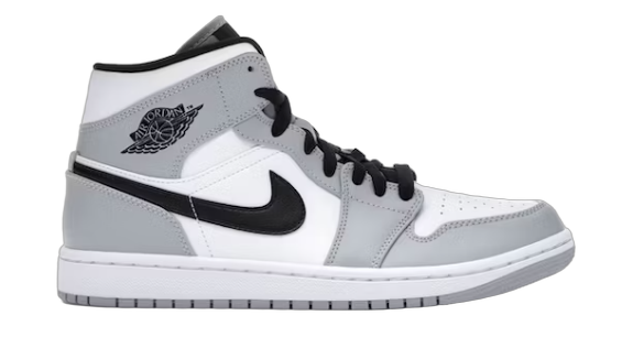 Jordan 1 Mid Light Smoke Grey