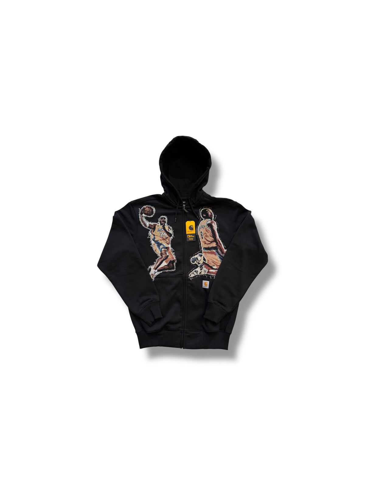 Carhartt Kobe Dunk Tapestry Zip-Up Hoodie "Black"