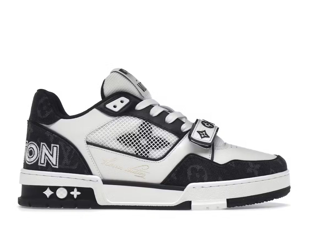 Louis Vuitton Trainer Denim Black (USED)