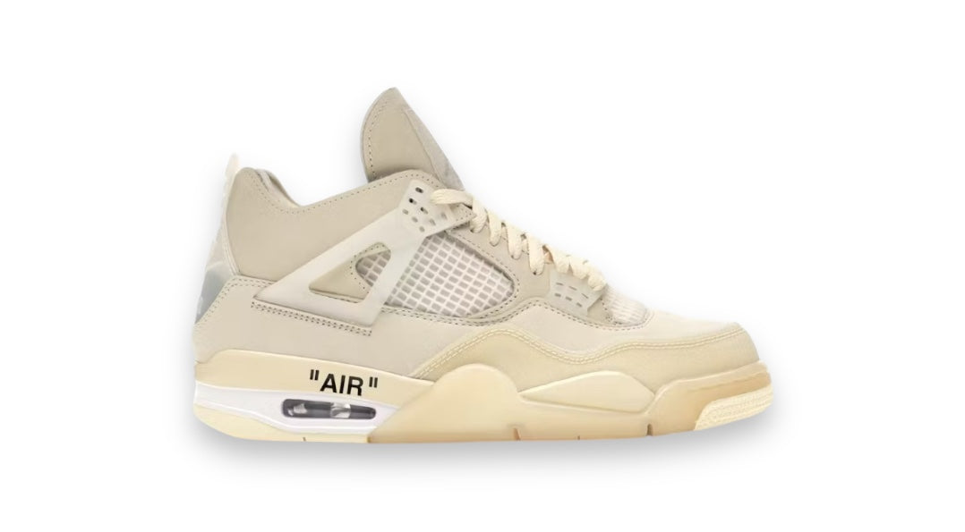 Off-White x Jordan 4 "Sail" (W) (USED)