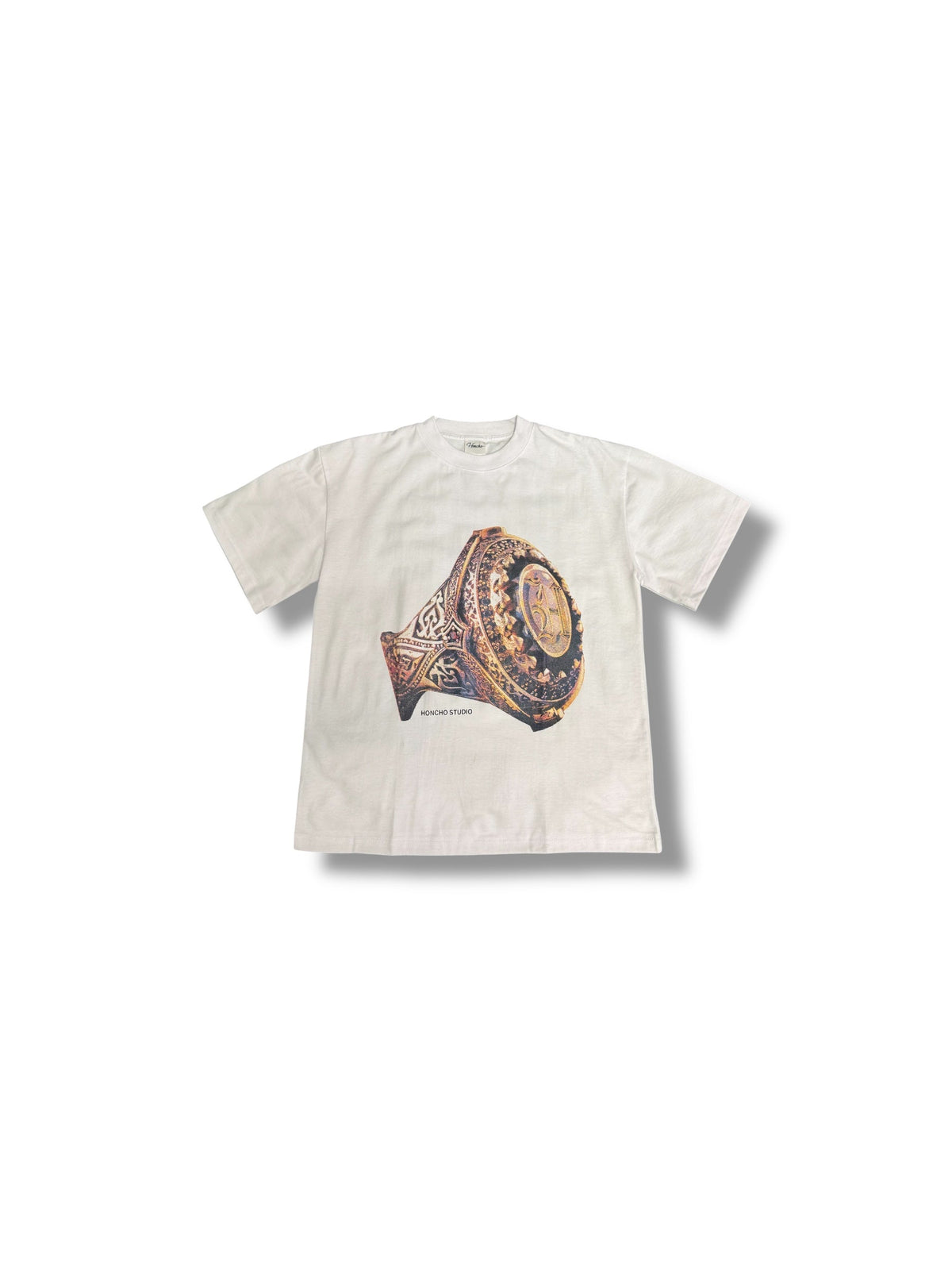 Honcho Studios Ring Tee "White"