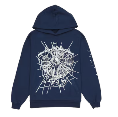 Sp5der Arach NY Phobia Hoodie Navy