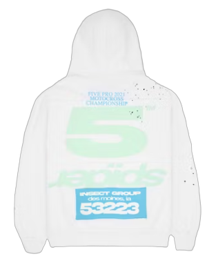 Sp5der Adult Sweatshirt Egg Shell
