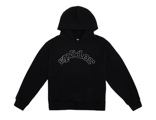 Sp5der OG Logo Hoodie Black
