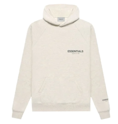 Fear of God Essentials Hoodie Light Oatmeal