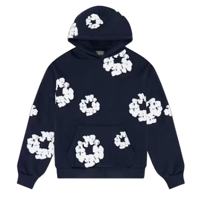Denim Tears The Cotton Wreath Sweatshirt Navy