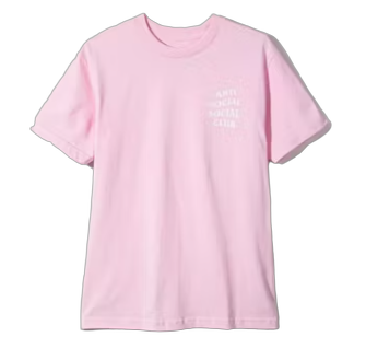 Anti Social Social Club Logo 2 T-shirt Pink