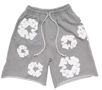 Denim Tears The Cotton Wreath Shorts Grey