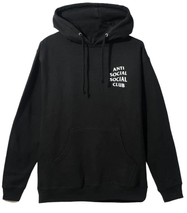 Anti Social Social Club Drive Hoodie Black