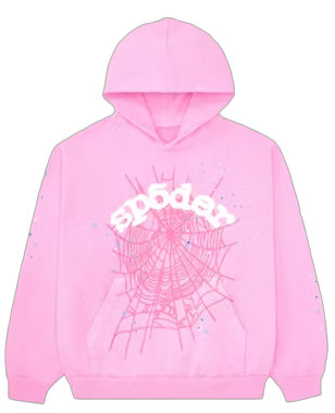 Sp5der OG Web Hoodie Pink (2023)