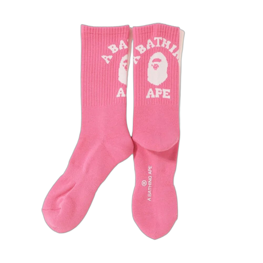 Bape Socks Pink