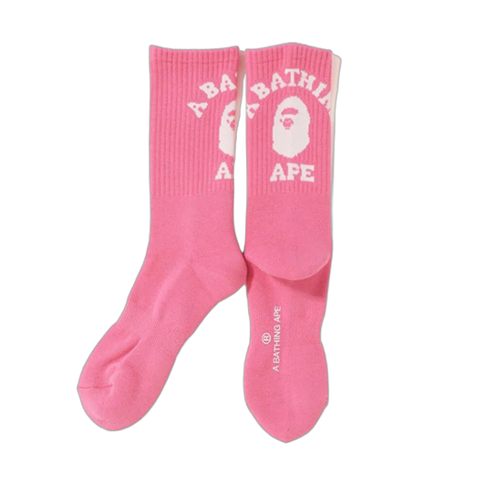 Bape Socks Pink