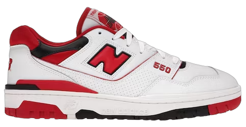 New Balance 550 White Red