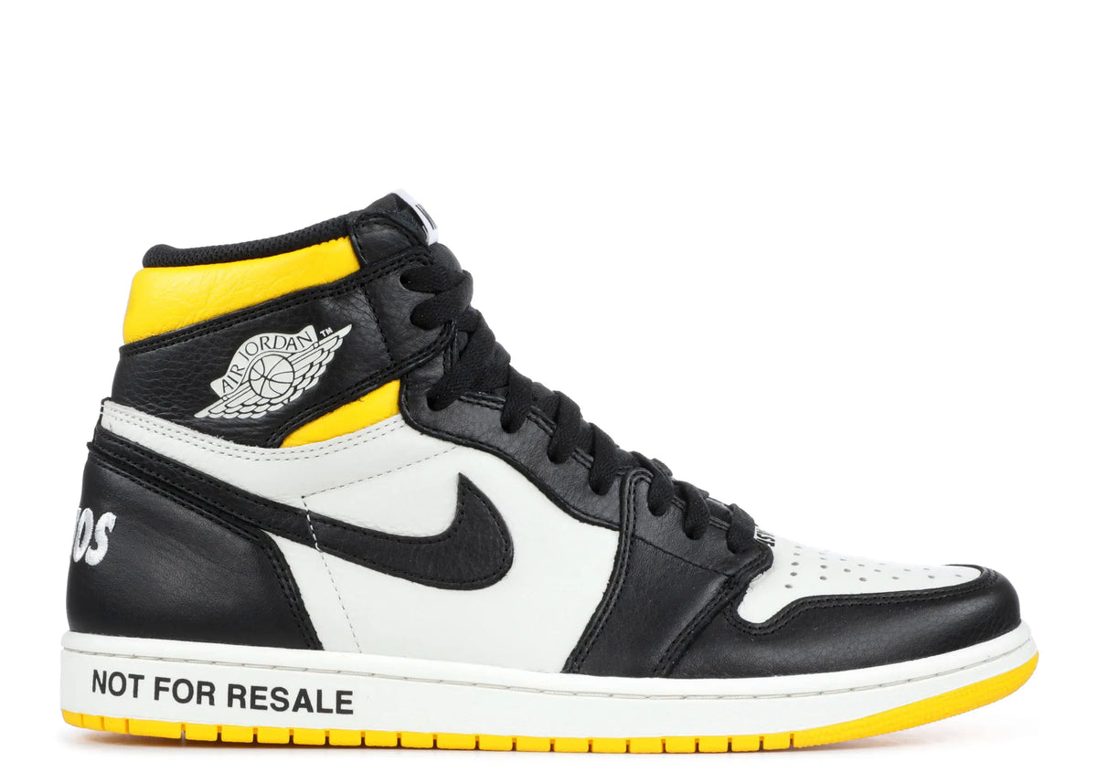 Jordan 1 Retro High Not for Resale Varsity Yellow (USED)