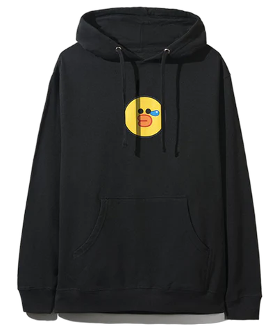 Anti Social Social Club x Line Sally Duck Hoodie Black