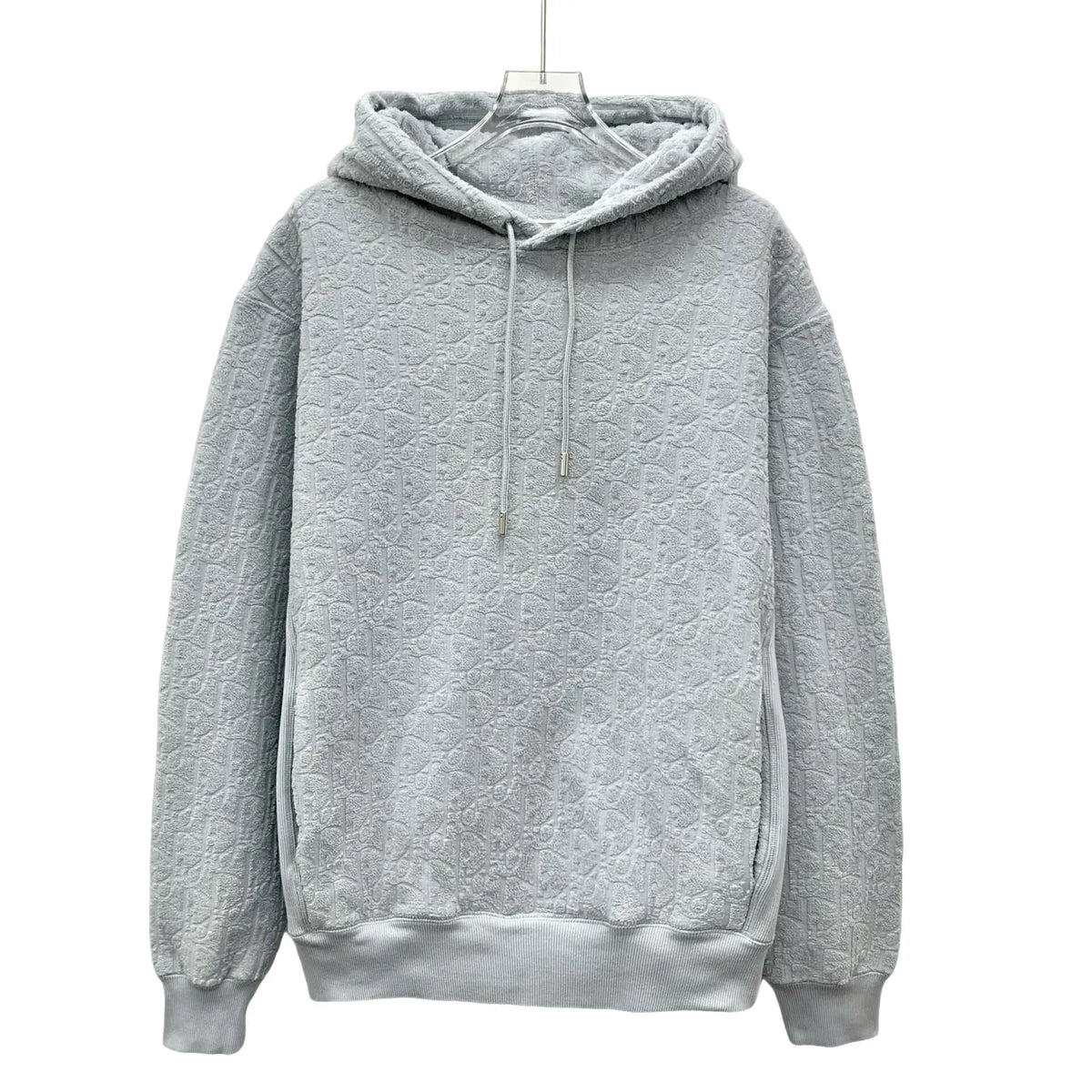 Dior Oblique Grey Towel Hoodie