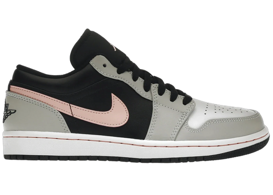 Jordan 1 Low Black Grey Pink