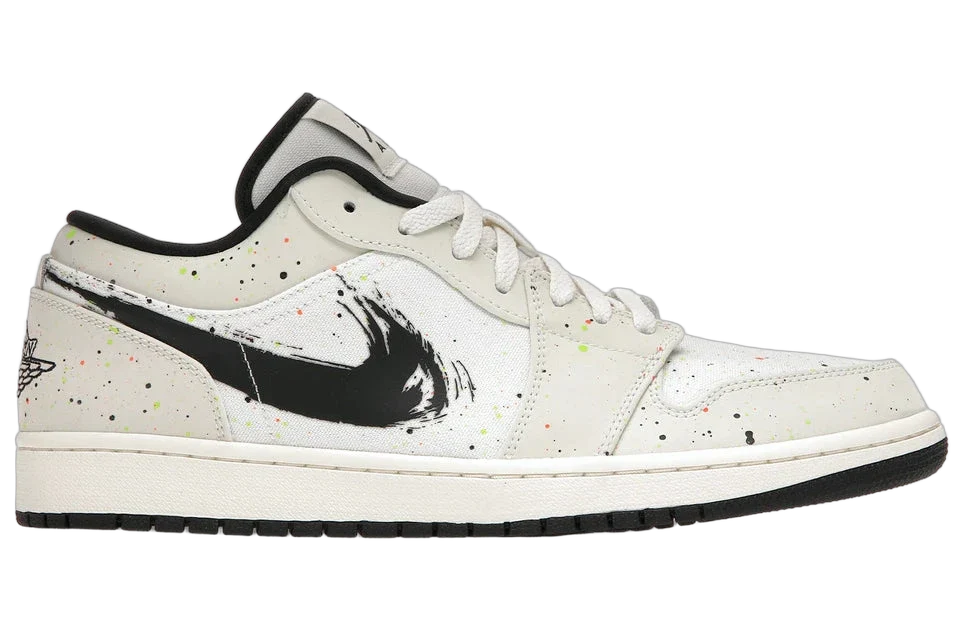 Jordan 1 Low Brushstroke