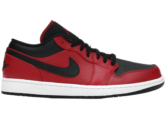 Jordan 1 Low Reverse Bred Pebbled Swoosh