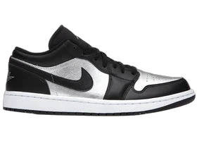Jordan 1 Low SE Black Metallic Silver (2021)