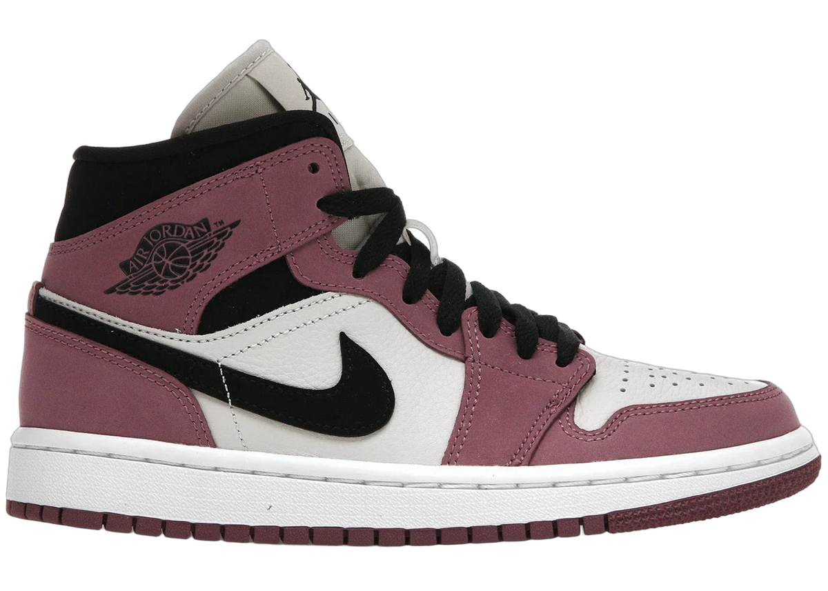 Jordan 1 Mid Light Mulberry