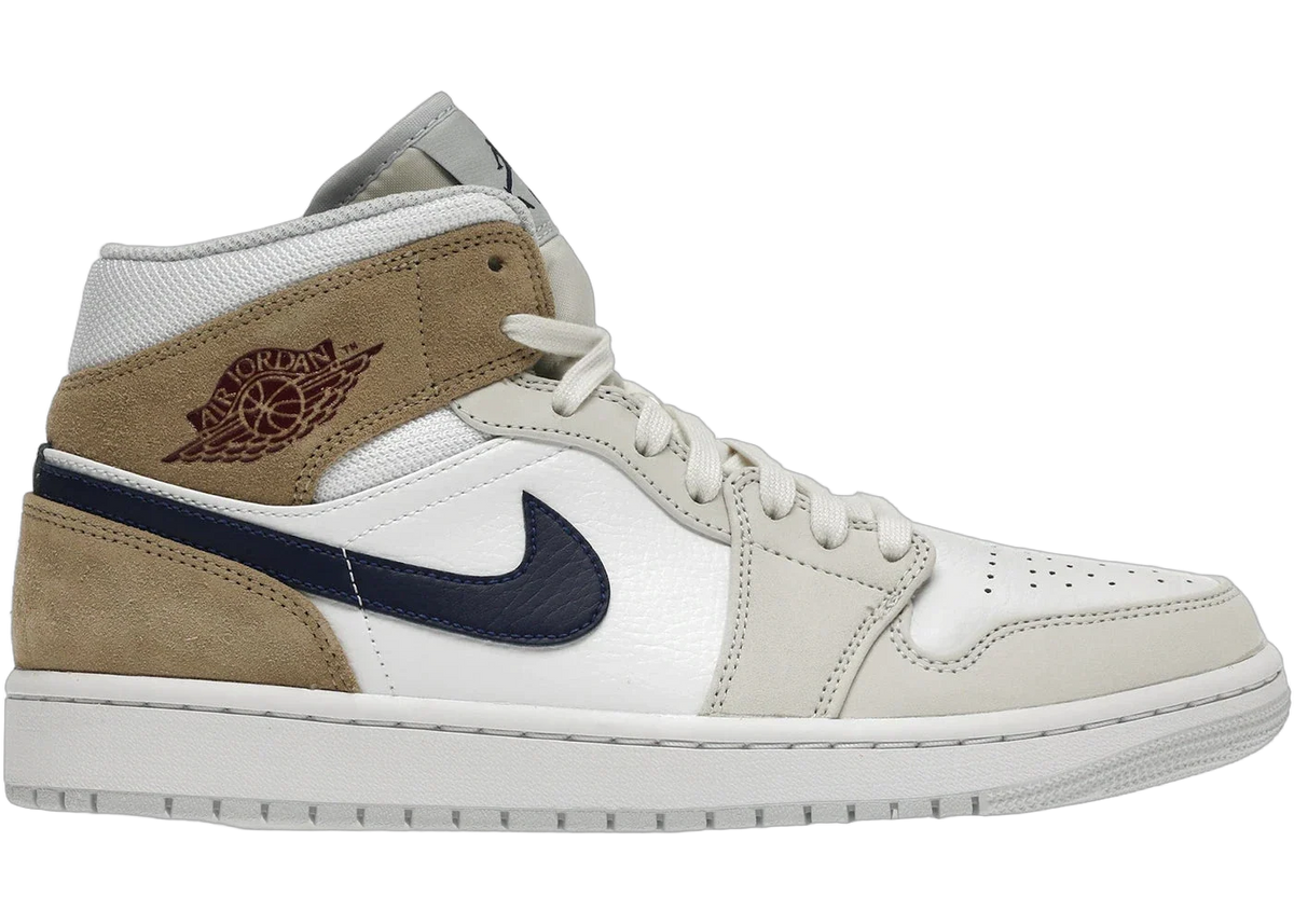 Jordan 1 Mid Tan Suede