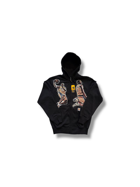 Carhartt Kobe Dunk Tapestry Zip-Up Hoodie "Black"