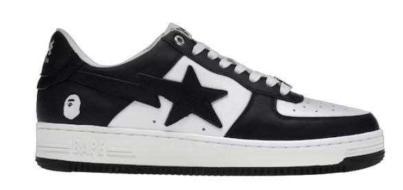 A Bathing Ape Bape Sta White Black (2022)