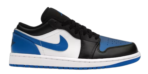 Jordan 1 Low Alternate Royal Toe