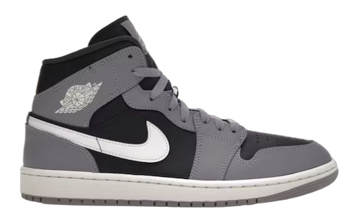 Jordan 1 Mid Cement Grey