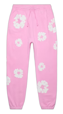 Denim Tears The Cotton Wreath Sweatpants Pink