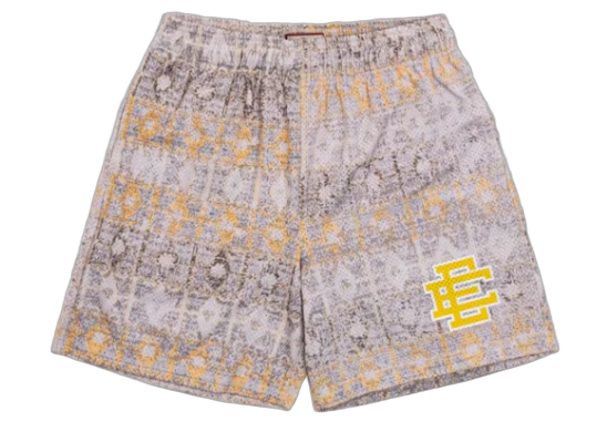 Eric Emanuel EE Basic Rug Short Grey/Yellow