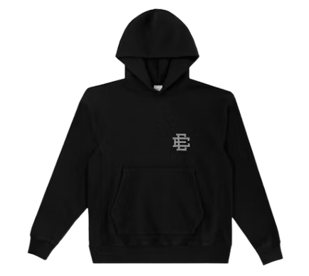 Eric Emanuel EE Basic Swarovski Hoodie Black