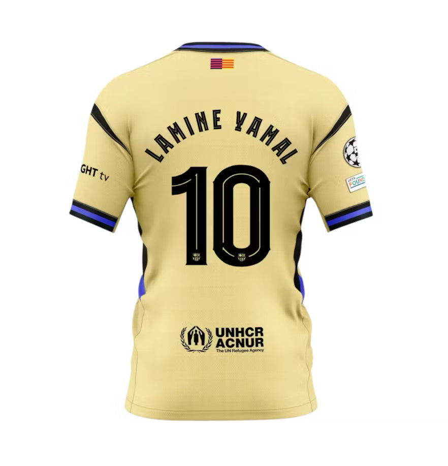 FCB x Kobe Lamine Yamal UCL 2025/2026 Jersey Player’s Edition