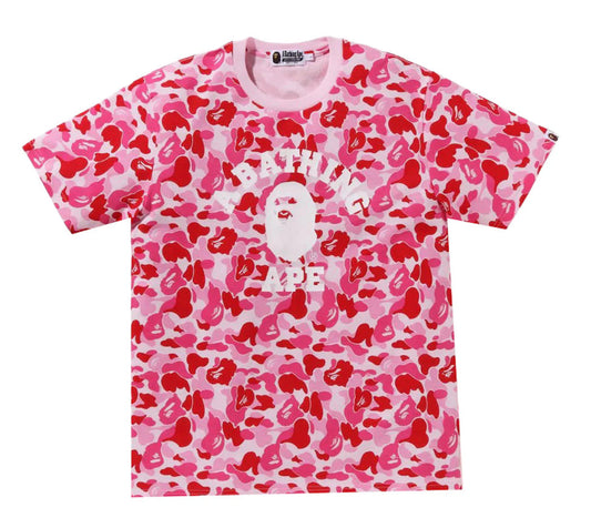 BAPE ABC Camo College Tee