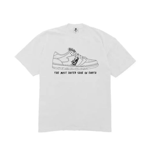 Warren Lotas Most Hated Shoe Tee "White"