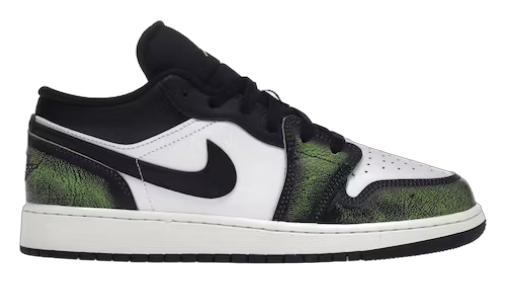 Jordan 1 Low Wear Away Electric Green