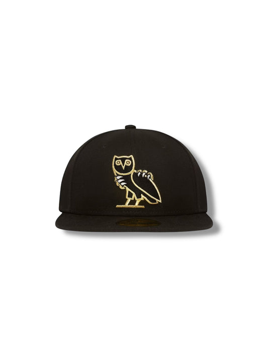 OVO x NBA Raptors New Era 59 Fifty Fitted Hat "Black"