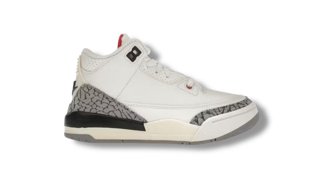 Jordan 3 "White Cement Reimagined" TD