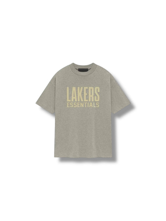 Fear Of God Essentials Lakers Tee SS25 "Warm Heather"