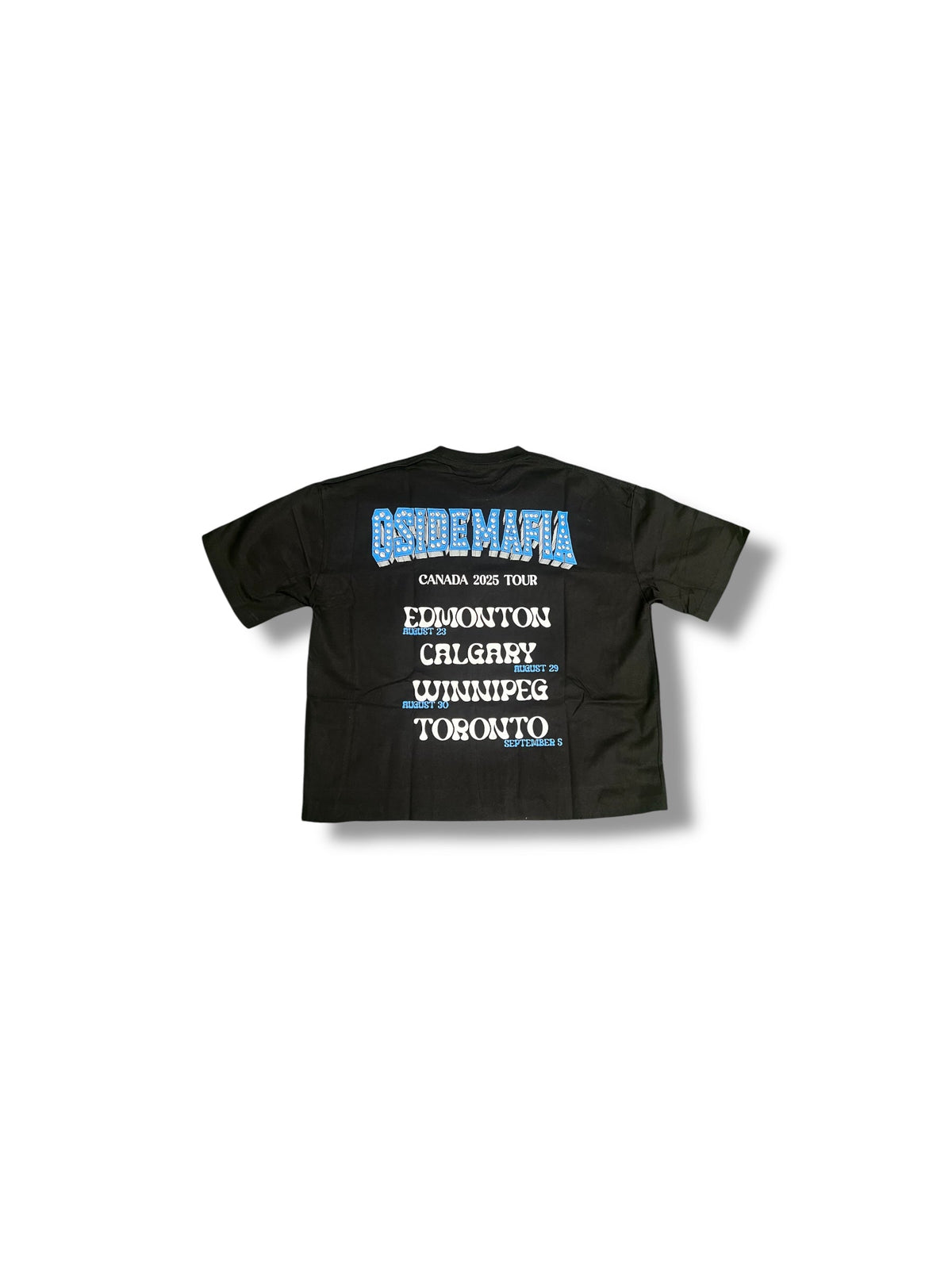 O Side Mafia Tee "Canada Tour" (Black)