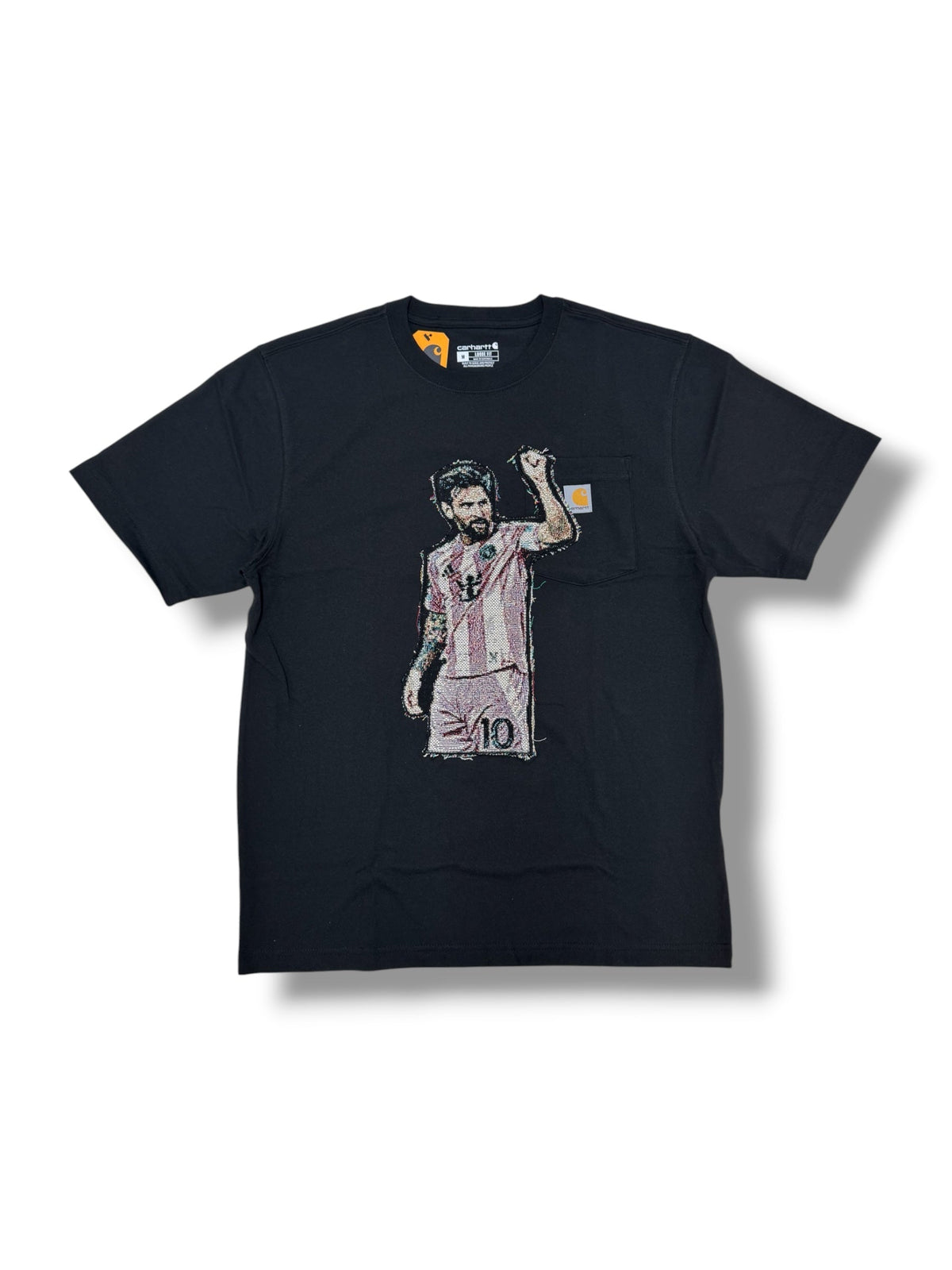 Carhartt Tapestry Pocket Tee Messi  "Black"