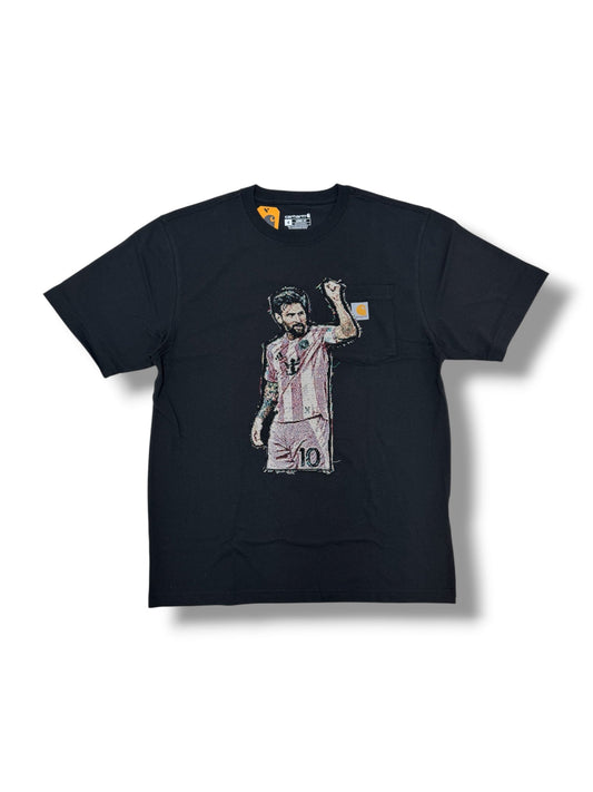 Carhartt Tapestry Pocket Tee Messi  "Black"
