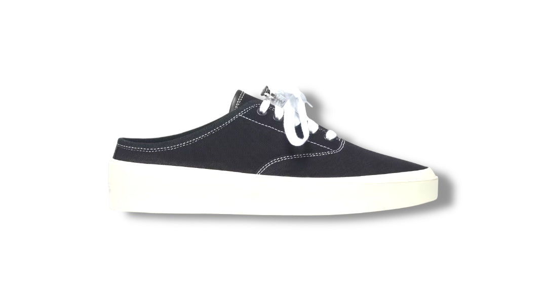 Fear of God Backless 101 Sneaker "Black Canvas" (USED)