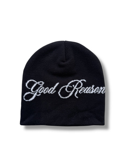 Good Reason Script Beanie