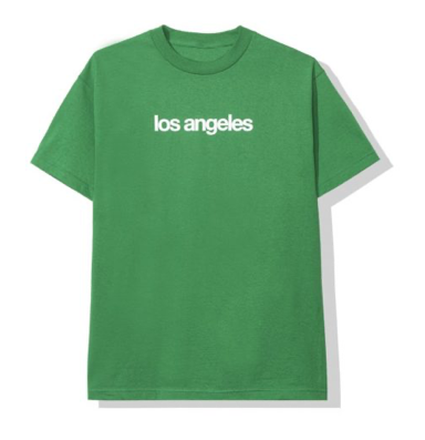 Anti Social Social Club Los Angeles Tee Green