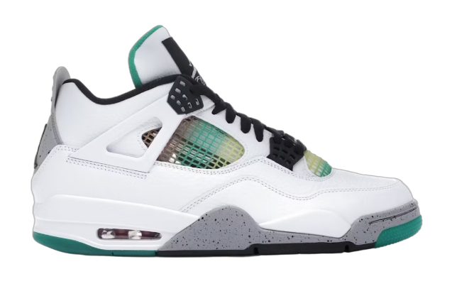 Jordan 4 Retro Lucid Green Rasta (Women's)