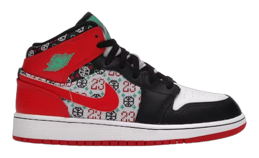 Jordan 1 Mid SE Ugly Christmas Sweater (2021)